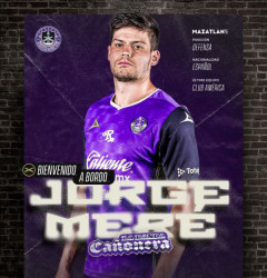 Jorge Meré llega a Mazatlán FC