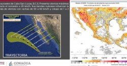 Hoy se pronostican tormentas eléctricas por tormenta tropical Howard