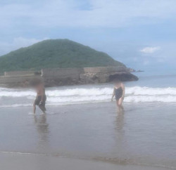 ¡Cuidado! Se presentan condiciones de mar de fondo en Mazatlán