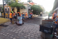 En Mazatlán se recolectan hasta 16 toneladas de basura tras las lluvias