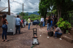 Recorre Alcalde de Culiacán zonas afectadas por lluvia