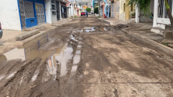 En Jacarandas piden pavimentación de calle; de no ser atendidos se manifestarán