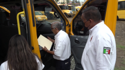 Revisan transporte escolar previo al inicio de clases