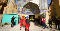 Se desploma templo chií en Irak: siete muertos y continúan búsquedas