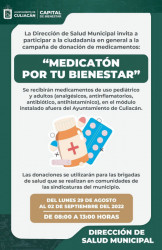 Invitan a participar en la colecta “MEDICATÓN”