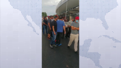 Se manifiestan conductores de plataformas digitales