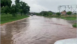 Se registran intensas lluvias la mañana de este viernes en Mazatlán