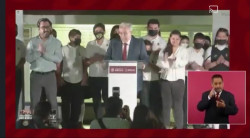 Al inicio del Ciclo Escolar, el Gobernador Rocha se enlaza a la mañanera del Presidente Obrador