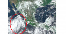 Se forma la Depresión Tropical “Once-E” frente al noroeste de México