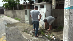 Roban medidor y tubería de Primaria 13 de Septiembre en Mazatlán