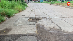 Bache en calle de UrbiVillas del Real