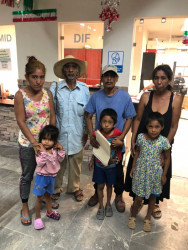 DIF Cajeme asiste a familia en situación de calle para regresar a su lugar de origen