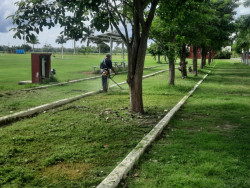 Continúan intensas labores de mantenimiento en Centros de Barrio tras lluvias