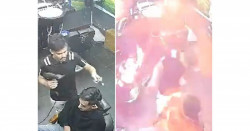 Barbero y cliente mueren tras la explosión de la secadora (video)