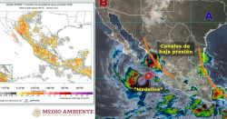 "Madeline" traerá tormentas eléctricas también este lunes