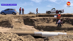 Siguen por seis semanas más extracción de vestigios arqueológicos encontrados en aveinda del Delfín