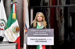Propone diputada Alejandra López Noriega todo el peso de la ley contra violadores, es necesario proteger a las víctimas