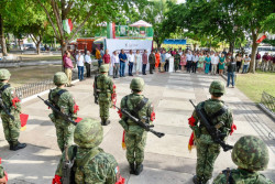 Conmemoran el 201 aniversario de la consumacion de la independencia