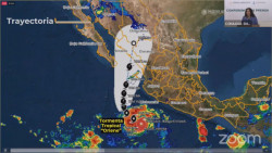 El martes podría tocar tierra Orlene su ingreso sería por Eldorado
