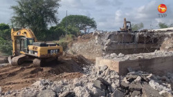 Avancen del 40% en puente El Quelite