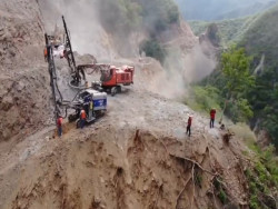 Más de 80% de avance registra la carretera San Ignacio- Tayoltita