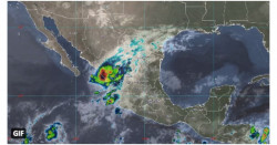 Orlene ha tocado tierra en Escuinapa como categoría 1