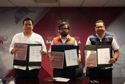 Salud Sonora, Cofepris y Contraloría firman convenio de colaboración