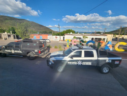 Capturan Policía Estatal y Sedena a hombres armados en carretera Hornos - Tesopaco