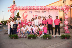 Cajeme conmemora el día internacional de la lucha contra el cáncer de mama con la 10 caravana por la vida