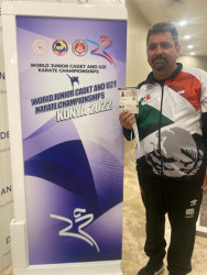 Jesús Moreno Salas obtiene certificación WKF