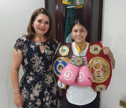 Gana alumna de Cecyte Sonora primer lugar en torneo binacional de box amateur