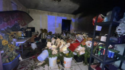 Provocan incendio en una florería de Los Mochis