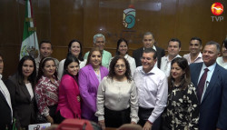Berenice Oleta y Melesio Montoya, son nombrados Oficial Mayor y Tesorero, respectivamente, en Mazatlán