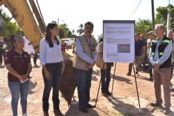 Pone en marcha alcalde obras de drenaje sanitario en colonia ejidal y pavimentación en calle ejército nacional