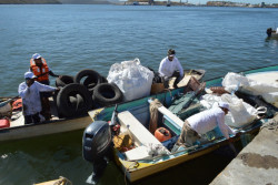 Rompe récord nacional de “captura” el Segundo Torneo de Pesca de Plástico Bahía Limpia 2022