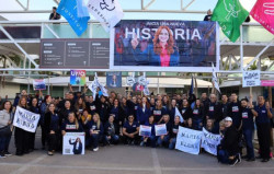 La USE se pinta de Azul Marino con la presencia de María Elena Armenta