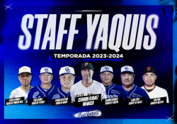 Yaquis anuncia su nuevo manager para la temporada 2023-24