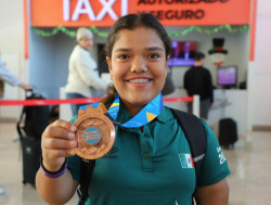 Arriban a Culiacán atletas que asistieron a Parapanamericanos 2023.