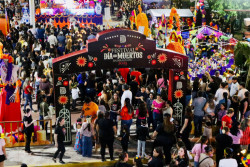 Con gran éxito se realizó el primer Festival del Día de Muertos en Badiraguato