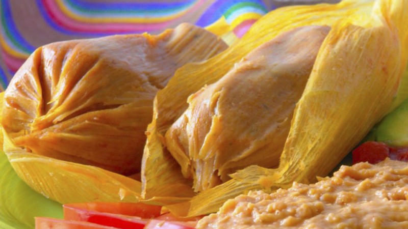 Tamales de puerco estilo Sinaloa